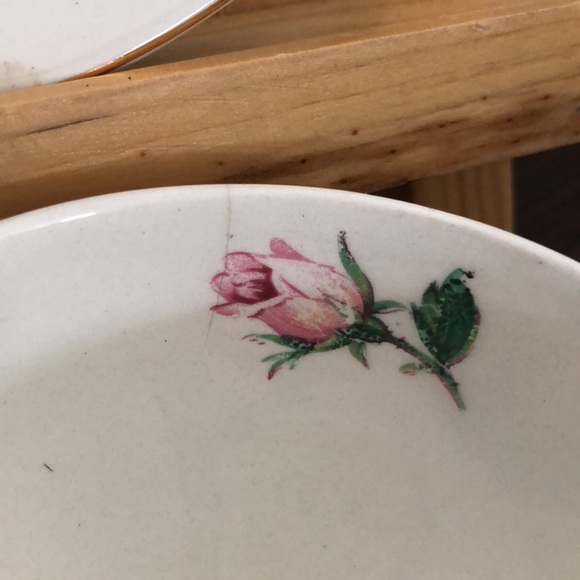 22kt gold border tea set - Picture 2 of 4